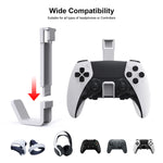 2Pcs Controller Headset Stand Hanging Hanger For PlayStation 5