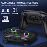 Wireless Bluetooth RGB Controller for Nintendo Switch