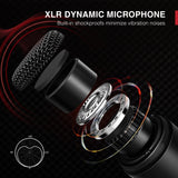 Dynamic Microphone, Vocal Podcast Mic with Cardioid Pattern